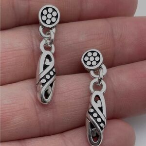 Brighton Ayu silver post earrings